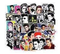 Elvis Presley Sticker Graffiti The King Funny Stickers for DIY Sticker on Travel case Laptop Skateboard 50pcs