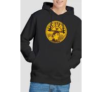 Elvis Presley Sun Elvis Full Sun Label Hoodie, Black | Size: Medium Elvis Presley Black M
