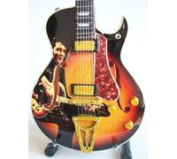 Elvis Presley Super 400 Style Collectible Miniature Guitar, Height: 25 cm