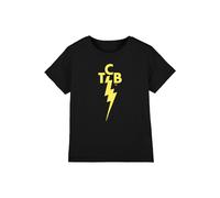 Elvis Presley Tcb Logo Kids T-Shirt, Black | Size: 5-6 Years Elvis Presley Black 5-6 Years