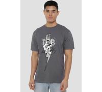 Elvis Presley Tcb Ornate T-Shirt, Charcoal | Size: Large Elvis Presley Charcoal L