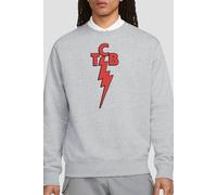 Elvis Presley Tcb Sweatshirt, Athletic Heather in Light Grey | Size: Large Elvis Presley Light Grey L