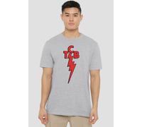 Elvis Presley Tcb T-Shirt, Athletic Heather in Light Grey | Size: 2XL Elvis Presley Light Grey 2XL