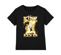 Elvis Presley The King Kids T Shirt, Black, 9-11