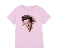 Elvis Presley The Stare Kids T Shirt, Pink, 9-11