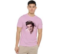 Elvis Presley The Stare Unisex T Shirt, Pink, XX-Large