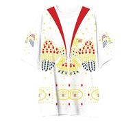Elvis Presley unisex-adult Official Merch Iconic Jumpsuit Costume Oversized T-shirt