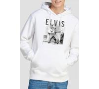 Elvis Presley With The Band Hoodie, White | Size: Large Elvis Presley White L