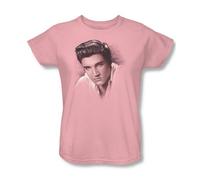 Elvis Presley - Womens The Stare T-Shirt In Pink, XX-Large, Pink