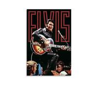 Elvis PresleyPoster Art Figure Decorative Wall Art Metal Poster Classic Vintage Decorative Poster Canvas Print Home Aesthetic Decoration24x36inch(60x90cm) Unframe-style-8