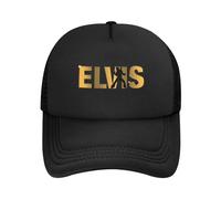 Elvis Singer Rock-Presley Trucker caps for Men Women Fashion Adjustable Mesh Back Baseball Cap Quick Dry Running Cap