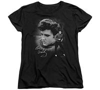Elvis - Sweater Womens T-Shirt in Black, Large, Black