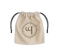 Elvish - Arrow Dice Bag: Beige & Black