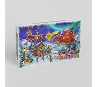 Elvish - Dice Set: Cobalt & Silver