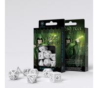 Elvish - Dice Set: White & Black