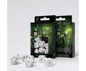 Elvish - Dice Set: White & Black