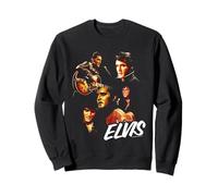 Elvisly Yours Elvis Presley Live Photo Montage Sweatshirt