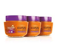 Elvive L'Oréal Paris Elvive Moisturizing Mask for Curly or Wavy Hair Extraordinary Sublime Curls, 300 ml, 3 Packs of 300 ml [900 ml]