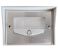 ELVOX 1721 Call Button Flush-Mounted White
