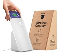 Elvy Advanced EMF Blocker Qi Wireless Charger: Sleep Aid with EMF Protection, Fast Charger and Qi Compatible with Radiation Blocker for Cell Phones, Lab: Ordos Tech 2023