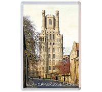 Ely - Cathedral - Cambridgeshire - Jumbo Fridge Magnet ID069