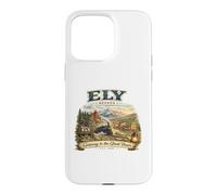 Ely Nevada Gateway To The Great Basin Vintage Travel Design Case for iPhone 15 Pro Max