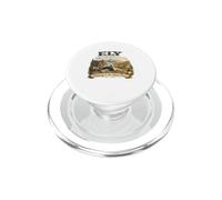 Ely Nevada Gateway To The Great Basin Vintage Travel Design PopSockets PopGrip for MagSafe