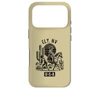 Ely Nevada USA Cowboy Horse Vintage Style Design Case for iPhone 17 Pro