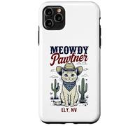 Ely NV USA Funny Meowdy Pawtner Cat Design Case for iPhone 11 Pro Max