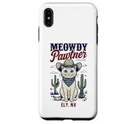 Ely NV USA Funny Meowdy Pawtner Cat Design Case for iPhone XS Max