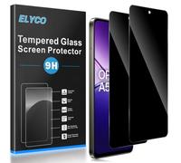 ELYCO OPPO A5 Pro 4G/5G Tempered Glass Privacy Screen 2 Pack
