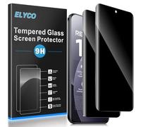 ELYCO Privacy Screen for Xiaomi Redmi Note 15 Pro Plus 5G/POCO M8 Pro 5G for Tempered Glass, Pack of 2 Anti-Spy Screen Protector, Privacy Screen Protector, 9H Hardness, Scratch-Resistant, Bubble-Free