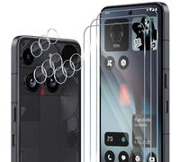 ELYCO Screen Protector Compatible with Nothing Phone 3 for Tempered Glass, Pack of 3 Screen Glass & 3 Camera Protective Film, 9H Hardness, Anti-Scratch, Bubble-Free, HD Clear Camera Protection