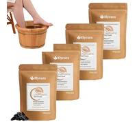 Elycura Foot Soak, Herbal Foot Soak Beads, Elycura Lymph Soak, Deeply Hydrates & Softens Rough Feet, Soothes Tired Feet, For Everyone (4 Pcs)