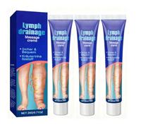 Elycura Lymph Drainage Massage Cream, Elycura Lymphatic Drainage Massage Cream, Massage Oil for Legs, Fast-Absorbing, Suitable for All Skin Types (3)