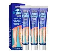 Elycura Lymphatic Drainage Massage Cream - 20g Leg Edema Cream - Swell Care Lymphatic Massage Cream - Ed m R lief for Legs and Feet (3)