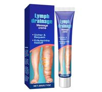 Elycura Lymphatic Drainage Massage Cream, Elycura Massage Cream, Edema Relief for Legs and Feet, for All Skin Types (1pc)