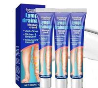 Elycura Lymphatic Drainage Massage Cream,Leg Edema Cream,Swell Care Lymphatic Massage Cream,Edema Relief for Legs and Feet (3)