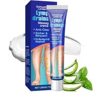 Elycura Lymphatic Drainage Massage Cream, Swell Care Lymphatic Massage Creams, Reduce Leg Swelling Naturally, for All Skin Types