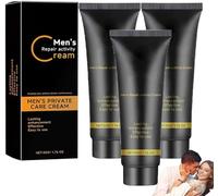 Elycura Mens Intimate Cream, Elycura Men's Repair Activity Cream, Advanced Skin Body Butter for Men, Extend the Endurance, Restore Vitality, Regain Confidence, Improve Your Size and Health (3pcs)