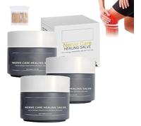 Elycura Nerve Cream, Elycura Nerve Care Healing Salve, Natural Muscle Massage Creams, Soothing Skin Creams for Back, Neck, Hands, Knees (3pcs)