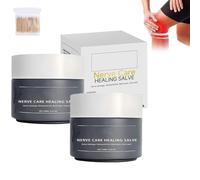 Elycura Nerve Cream, Elycura Nerve Care Healing Salve, Natural Muscle Massage Creams, Soothing Skin Creams for Back, Neck, Hands, Knees (2pcs)