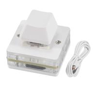 Elydiva 1-Key Shortcut Keyboard USB Custom Programmable Macro Keyboard Hot Key Mouse One Key Button RGB Mini Keypad