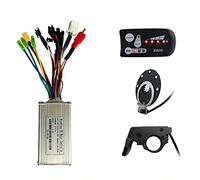 Elydiva 1 Set 17A Controller+KT-BZ-8 Booster+S800 Display+TT090 Throttle Finger Dial Kits 24V 36V 48V 250W 350W