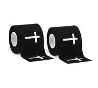 Elydiva 2 Roll Cotton Sport Tape Christian Athletic Tape 2IN X 23FT for Wrist Ankle Support Tennis Boxing for Sports Athlete