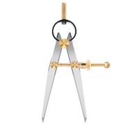 Elydiva Leather Craft Rotating Craft Tool DIY Wing Divider Adjustable Steel Leather Rotating Tool Wing Divider Spacing Compass Edge Creaser