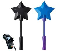 ELYIQI Pack of 2 Magic Wand EC Card Magic Wand Credit Card, Contactless Payment Card Case, Practical Solution for Secure Payments, Card Cases in Black and Purple