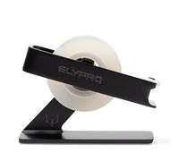 ELYPRO Modern Tape Dispenser for Office Desk - Elegant and Minimalist Design, Heavy Metal Made, Space-Saving, Perfect for Office & Home Use or as a Stylish Gift - Bonus Tape Roll Included (Black)