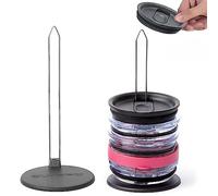 ELYPRO - Revolutionary Tumbler Lid Organizer for Stanley, Yeti Cap Lids- Space-Saving Design - Slim Vertical Storage for Up to 10 Lids , Clutter-Free Kitchen Cabinets and Countertops Organization