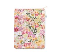 Elyse Breanne Design, 9-11 inch Tablet Sleeve, Protective Bag, Carrying Case, Top Zipper Closure, Front Pocket, Primrose Petals